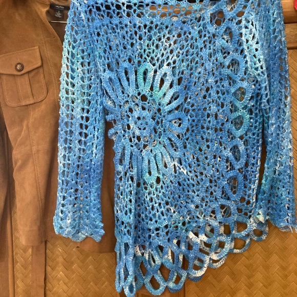 New (never worn) open weave sweater by Boston Proper - Picture 4 of 6